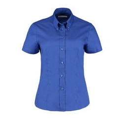 Kustom Kit KK701 - Womens corporate Oxford blouse short sleeved