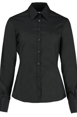 Kustom Kit KK743F - Womens Tailored Fit Long Sleeve Business Shirt