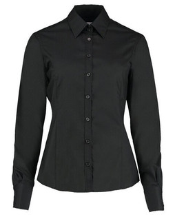 Kustom Kit KK743F - Womens Tailored Fit Long Sleeve Business Shirt