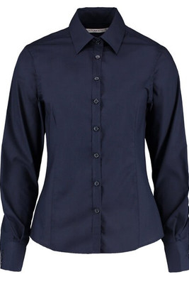 Kustom Kit KK743F - Women's Tailored Fit Long Sleeve Business Shirt
