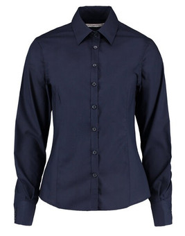 Kustom Kit KK743F - Women's Tailored Fit Long Sleeve Business Shirt