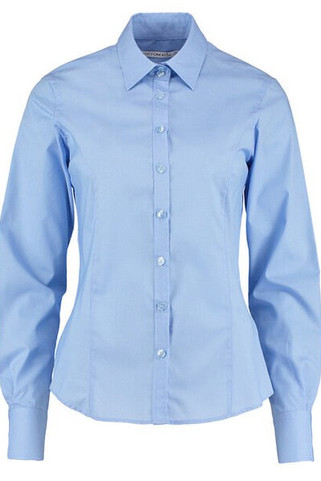 Kustom Kit KK743F - Womens Tailored Fit Long Sleeve Business Shirt