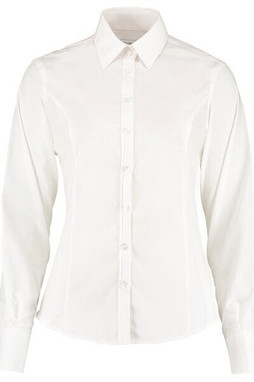 Kustom Kit KK743F - Womens Tailored Fit Long Sleeve Business Shirt