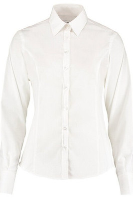 Kustom Kit KK743F - Women's Tailored Fit Long Sleeve Business Shirt