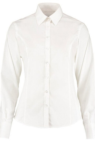Kustom Kit KK743F - Womens Tailored Fit Long Sleeve Business Shirt