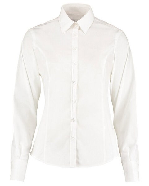Kustom Kit KK743F - Women's Tailored Fit Long Sleeve Business Shirt
