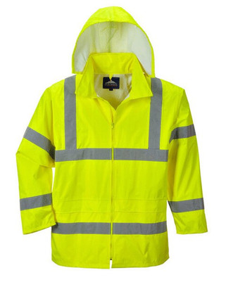 Portwest H440 - High-Visibility Waterproof Safety Rain Jacket