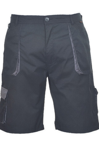 Portwest TX14 - Ultra Comfort Elastic Waist Contrast Shorts