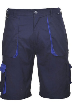 Portwest TX14 - Ultra Comfort Elastic Waist Contrast Shorts
