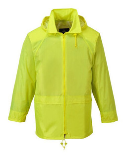 Portwest S440 - Waterproof PVC-Coated Rain Jacket with Hood