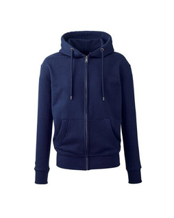 ANTHEM AM002 - Eco-Friendly Mens Full Zip Hoodie with Kangaroo Pockets