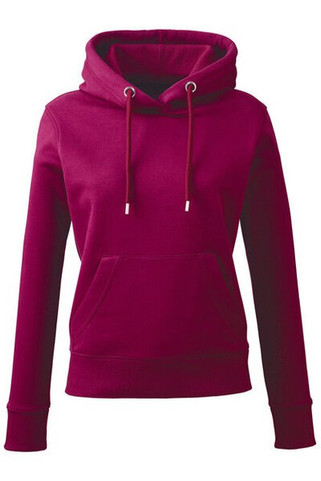 ANTHEM AM003 - Eco-Friendly Womens Organic Cotton Hoodie