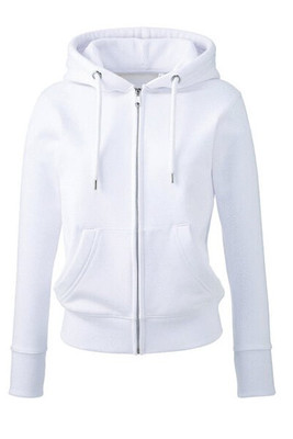 ANTHEM AM004 - Eco-Friendly Women's Full Zip Hoodie with Kangaroo Pockets