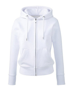 ANTHEM AM004 - Eco-Friendly Womens Full Zip Hoodie with Kangaroo Pockets