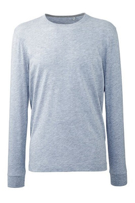 ANTHEM AM011 - Men's Organic Cotton Long Sleeve Fashion Tee