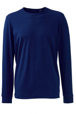 ANTHEM AM011 - Mens Organic Cotton Long Sleeve Fashion Tee