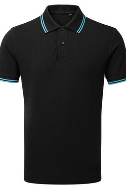 ASQUITH AND FOX AQ011 - Mens Classic Fit Polo with Tipped Collar and Cuffs