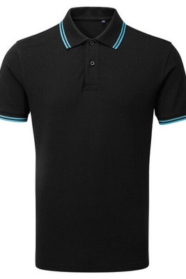 ASQUITH AND FOX AQ011 - Men's Classic Fit Polo with Tipped Collar and Cuffs