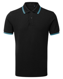 ASQUITH AND FOX AQ011 - Mens Classic Fit Polo with Tipped Collar and Cuffs