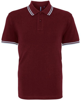 ASQUITH AND FOX AQ011 - Men's Classic Fit Polo with Tipped Collar and Cuffs