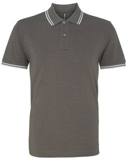 ASQUITH AND FOX AQ011 - Mens Classic Fit Polo with Tipped Collar and Cuffs