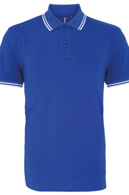 ASQUITH AND FOX AQ011 - Mens Classic Fit Polo with Tipped Collar and Cuffs