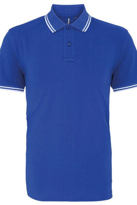 ASQUITH AND FOX AQ011 - Men's Classic Fit Polo with Tipped Collar and Cuffs