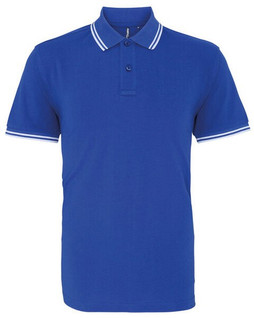 ASQUITH AND FOX AQ011 - Mens Classic Fit Polo with Tipped Collar and Cuffs