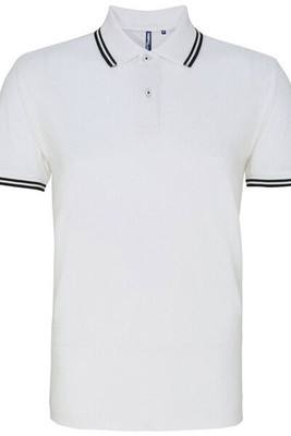 ASQUITH AND FOX AQ011 - Men's Classic Fit Polo with Tipped Collar and Cuffs