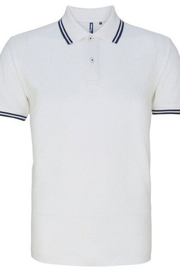 ASQUITH AND FOX AQ011 - Mens Classic Fit Polo with Tipped Collar and Cuffs