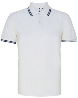 ASQUITH AND FOX AQ011 - Mens Classic Fit Polo with Tipped Collar and Cuffs