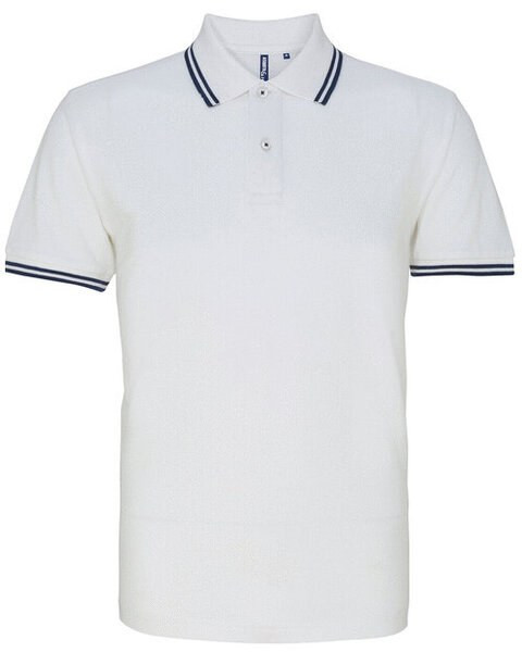 ASQUITH AND FOX AQ011 - Men's Classic Fit Polo with Tipped Collar and Cuffs