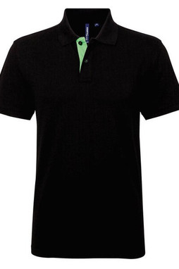 ASQUITH AND FOX AQ012 - Mens Classic Fit Polo with Contrast Details