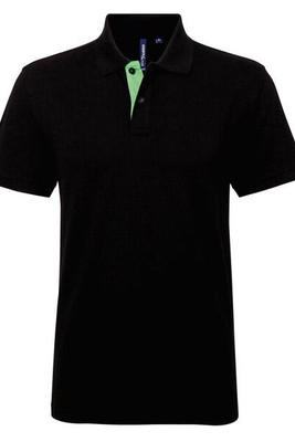 ASQUITH AND FOX AQ012 - Men's Classic Fit Polo with Contrast Details