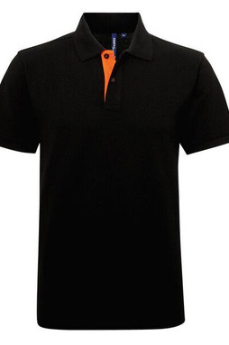 ASQUITH AND FOX AQ012 - Mens Classic Fit Polo with Contrast Details