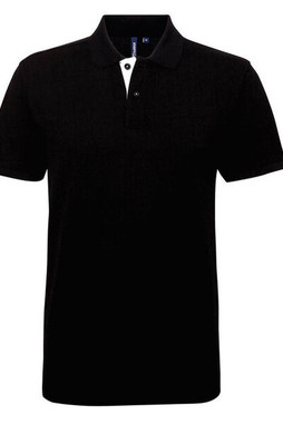 ASQUITH AND FOX AQ012 - Mens Classic Fit Polo with Contrast Details