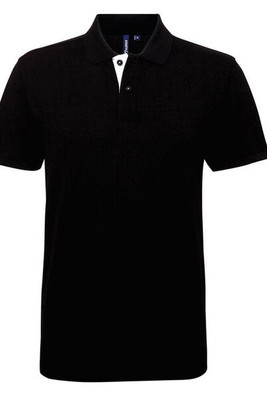 ASQUITH AND FOX AQ012 - Men's Classic Fit Polo with Contrast Details