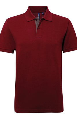 ASQUITH AND FOX AQ012 - Men's Classic Fit Polo with Contrast Details
