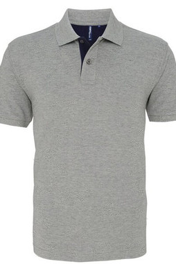 ASQUITH AND FOX AQ012 - Mens Classic Fit Polo with Contrast Details