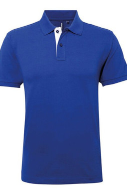 ASQUITH AND FOX AQ012 - Mens Classic Fit Polo with Contrast Details