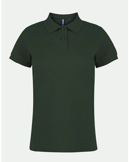 ASQUITH AND FOX AQ020 - Womens Premium Cotton Polo Shirt with Feminine Fit