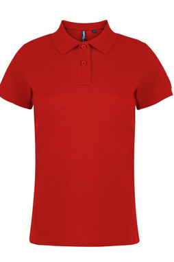 ASQUITH AND FOX AQ020 - Womens Premium Cotton Polo Shirt with Feminine Fit