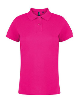 ASQUITH AND FOX AQ020 - Women's Premium Cotton Polo Shirt with Feminine Fit