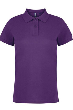 ASQUITH AND FOX AQ020 - Womens Premium Cotton Polo Shirt with Feminine Fit