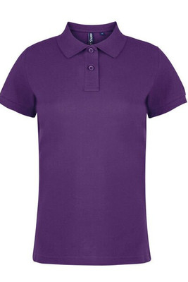 ASQUITH AND FOX AQ020 - Women's Premium Cotton Polo Shirt with Feminine Fit