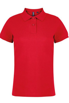 ASQUITH AND FOX AQ020 - Women's Premium Cotton Polo Shirt with Feminine Fit