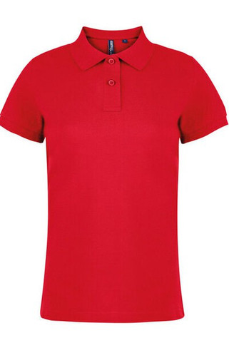ASQUITH AND FOX AQ020 - Womens Premium Cotton Polo Shirt with Feminine Fit