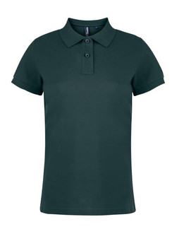 ASQUITH AND FOX AQ020 - Womens Premium Cotton Polo Shirt with Feminine Fit