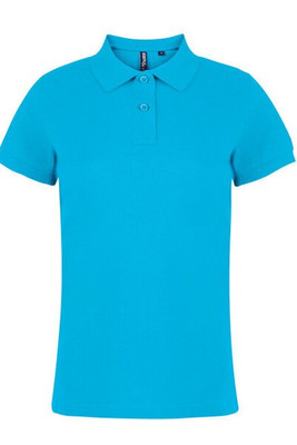 ASQUITH AND FOX AQ020 - Women's Premium Cotton Polo Shirt with Feminine Fit