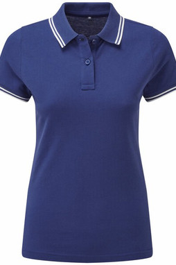ASQUITH AND FOX AQ021 - Womens Classic Fit Double Tipped Polo Shirt